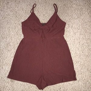 NWT Maroon Romper
